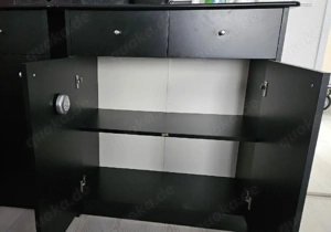 3 Schlafzimmer Kommoden schwarz