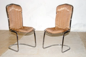 2 Gastone Rinaldi Freischwinger Stühle Chairs | Rima Italien 1970 - VERHANDLUNGSBASIS