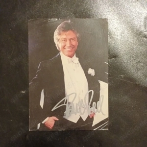 Bert Beel Autogrammkarte handsigniert von Sänger Bert Beel