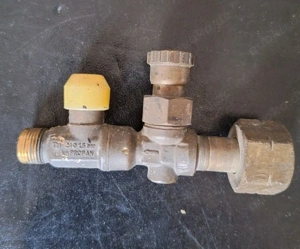 Regelventil, Regelanschlussventil für Propanflaschen, Druck regul