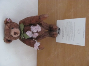 STEIFF Club-Teddy Cherry, 33cm, rotbraun Bild 3