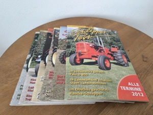 Schlepper Post Jahrgang 2012 komplett 6 Ausgaben