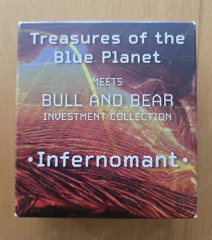 Treasures of the Blue Planet Bull and Bear 1OZ Silbermünze 2020