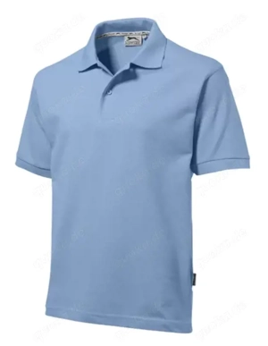 Slazenger - Forehand Poloshirt - Größe S - Light Blue   Hellblau 