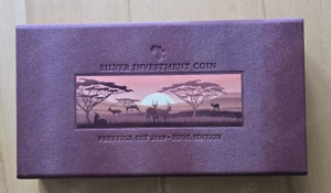 Silver investment coin prestige set Final Edition 2019