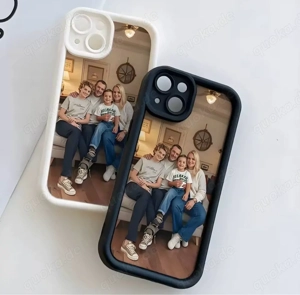 Für ALLE iPhone's Mit Foto Designe individuelle Stossfeste Silikon Soft Case
