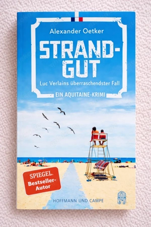 Strandgut   Alexander Oetker | Kriminalroman | Paperback | Luc Verlain Band 10 | Hoffmann und Campe