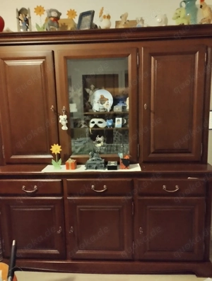 Wohnzimmerschrank  Mit  Vitrine   Aus Italien 