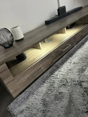 Wohnwand in San Remo Eiche 