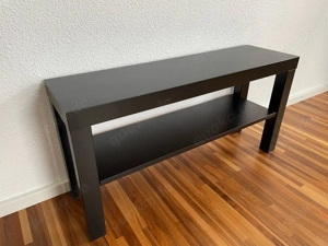 TV Tisch schwarz Holz