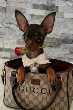 Reinrassige Russkiy Toy 