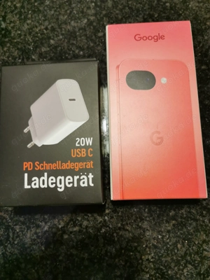 Google Pixel 10a Berry 128GB DualSim NEU Originalverpackt + versiegelt + Schnell-Ladegerät  Das idea