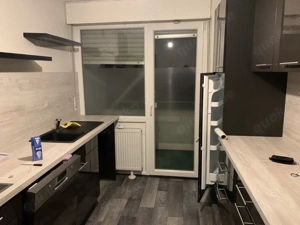 Moderne Einbauküche in Anthrazit Hochglanz OHNE Elektrogeräte