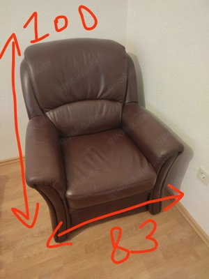 Leder Sessel