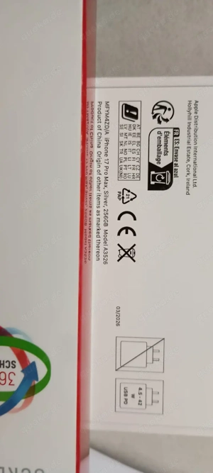 iPhone 17 pro max 256 gb gestern geh kommen