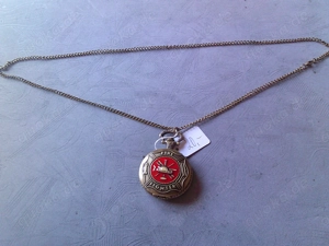 THU-403 Taschenuhr, Sprungdeckeluhr, Herrenuhr, Fire Fighter Watch, Uhr