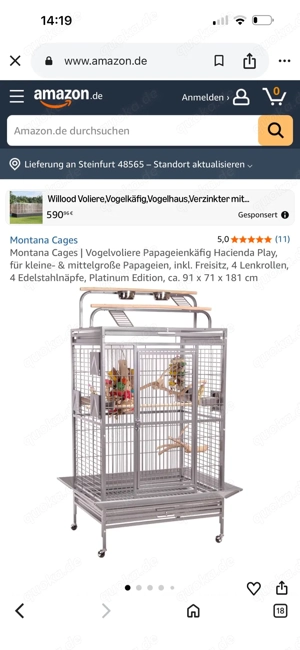 montana gages mit freisitz