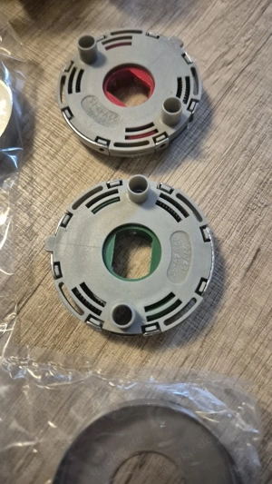 2x HOPPE Amsterdam FS-E58 42H 42HS 1400 Rosetten-Wechselgarnitur Edelstahl matt