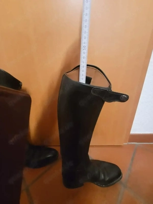 Lederreitstiefel Gr 39, kaum getragen