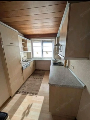 Einbauküche mit Dunstabzug, Kühlschrank & Spühlmaschiene 