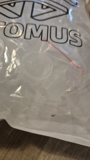 ATOMUS Tattoo Farbkappen   Einweg Tintenbecher für Tattoo & PMU   Transparent, 100-300 Stk.