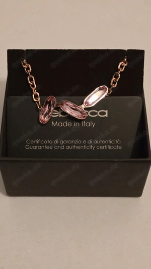 Rebecca Swarovski 750er Rosegold vergoldet Sterlinsilber 