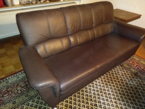 Leder-Sofas und Sessel
