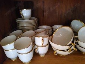 Fürstenberg Porzellan  Fürstin 654  Goldrand   über 150 Teile   großes Service Bild 5