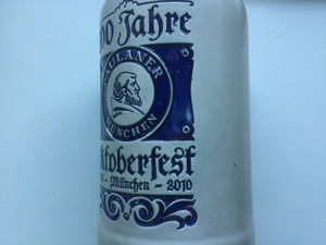 200 Jahre Oktoberfest Paulaner Sammler Bierkrug  Bild 4