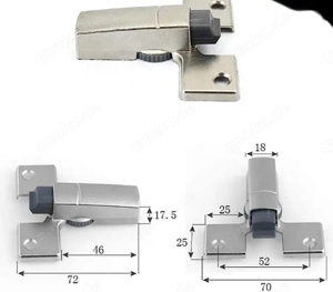 Türdämpfer von Hettich  5 Stück 