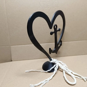 Anker in Herz Dekoration 