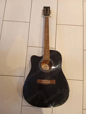 Harley Benton Linkshänder Gitarre 