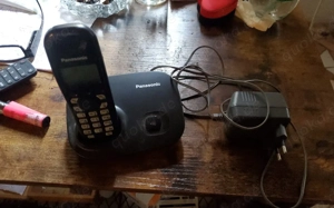Haustelefon schnurrlos.  Ton Panasonic. Siehe Foto.