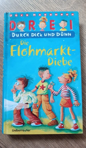 Buch Drei durch dick und dünn Die Flohmarkt-Diebe - Jörg Hagemann