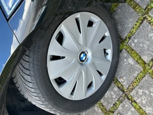 Winterreifen auf Stahlfelgen für BMW 116i - fast wie neu Bild 2