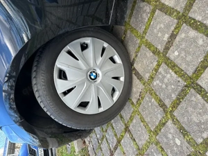 Winterreifen auf Stahlfelgen für BMW 116i - fast wie neu Bild 5