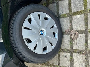 Winterreifen auf Stahlfelgen für BMW 116i - fast wie neu Bild 7