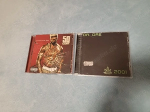 Kult-Set: 50 Cent & Dr. Dre CDs (Get Rich Or Die Tryin' + 2001)