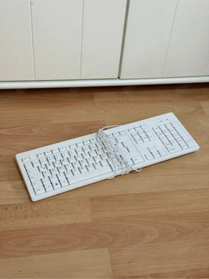HP USB-Tastatur Weiß   sehr guter Zustand, Plug & Play
