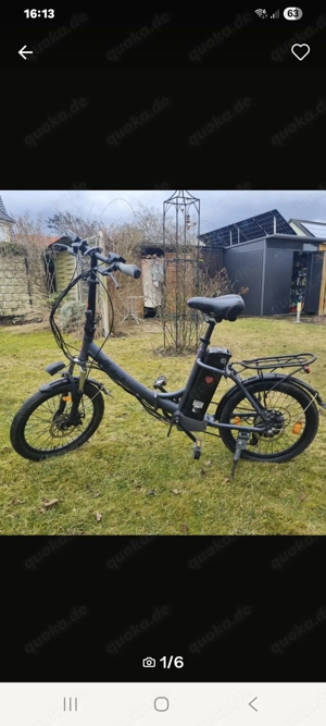 E bike 20 Zoll klapprad 