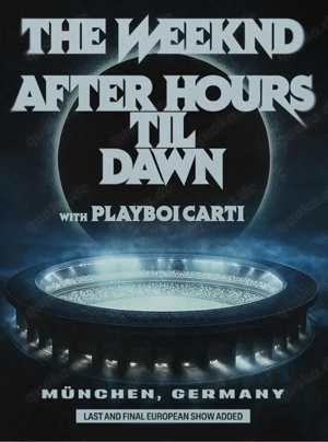 1-4x Stehplatz Golden Circle The Weeknd in München 26.6.26