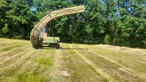 Heu in kleinen Gebunden 