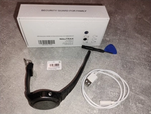 NikuTRAX GPS-Notrufuhr NC56S-SW mit Sturzerkennung und Vitalfunktionen