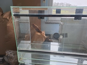 Terrarium Glas , Schiebetüren