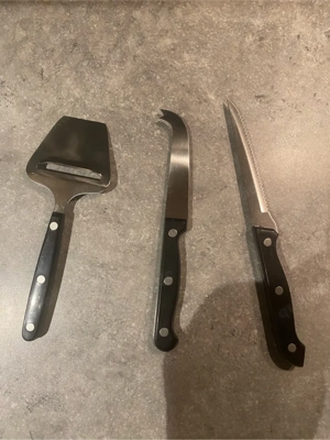 Verschiedene Küchenwerkzeuge, unbenutzt, 3 Stück