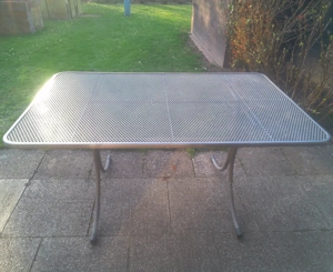 Gartentisch Metall 