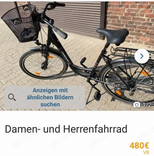 Neues- und Herrenfahrrad 28 