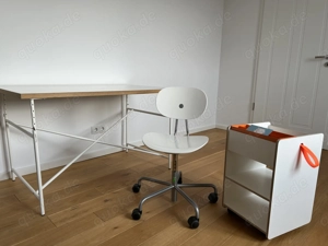 Richard Lampert "Eiermann" Kinderschreibtisch Set