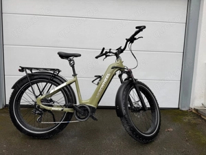Mokwheel Basalt ST 2024 grün, Akku 960 Wh, gefederte Sattelstütze