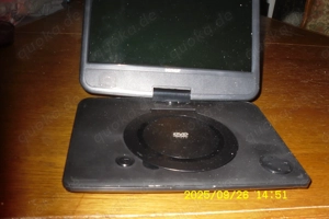 Denver Portabler DVD  Player mit Fernb Tasche Bilddign  25  cm  gebraucht